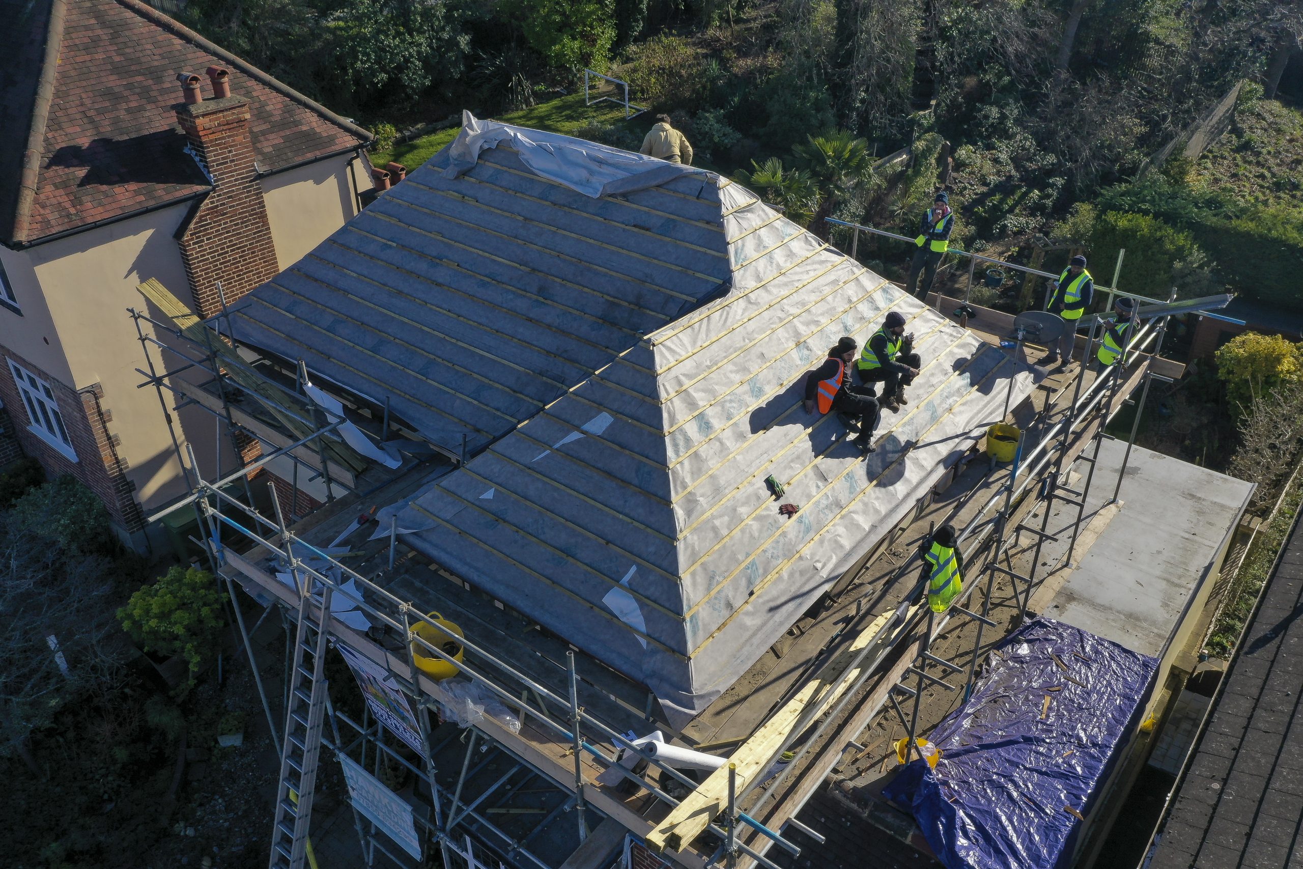 Complete roof replacement