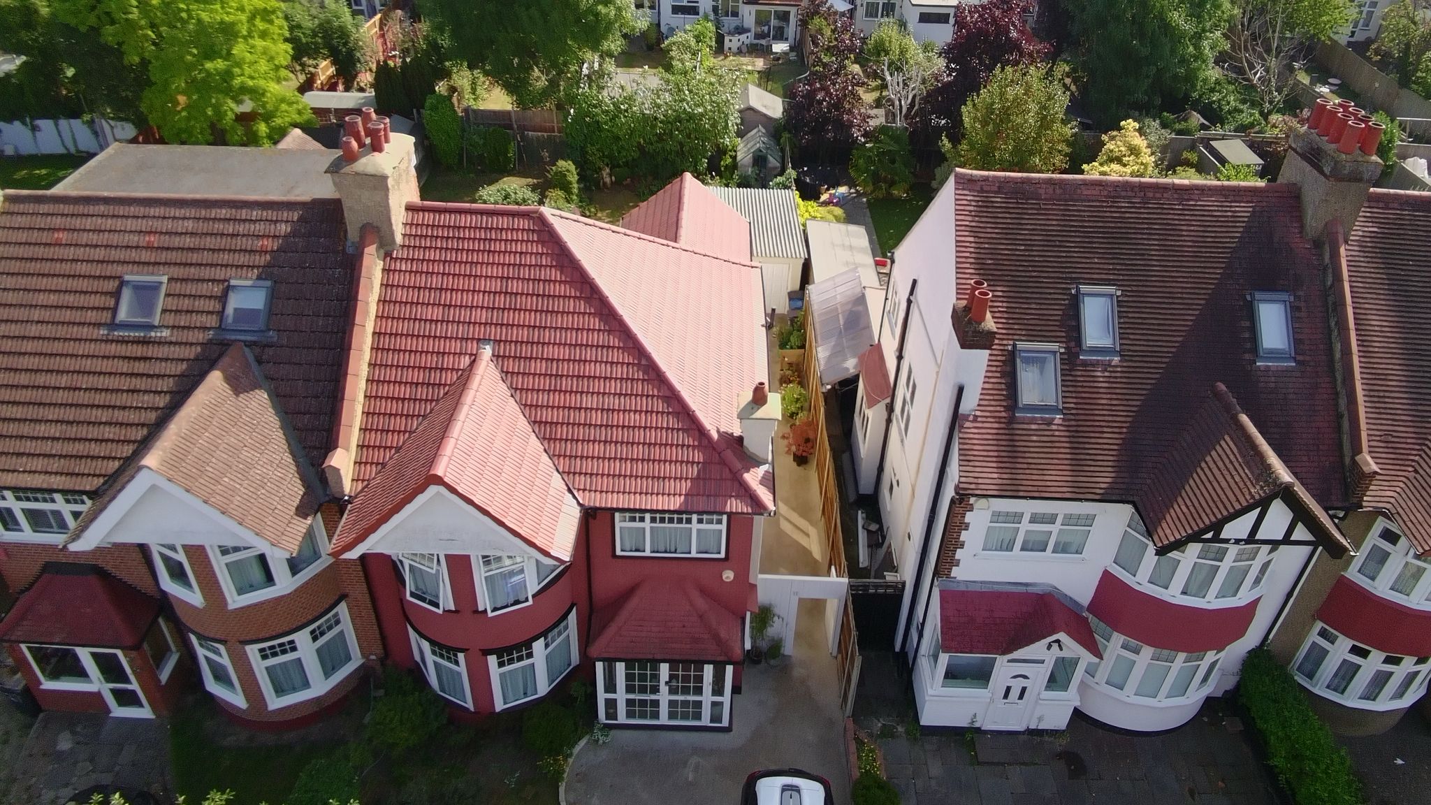 Complete roof has been replaced